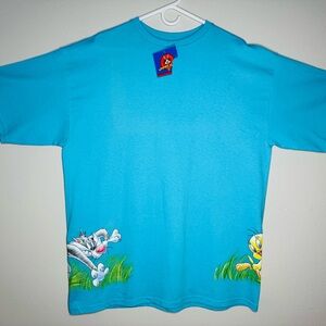 Vintage 1998 NWT Looney Tunes Tweety Bird Sylvester Jerry Leigh T-Shirt Size XL
